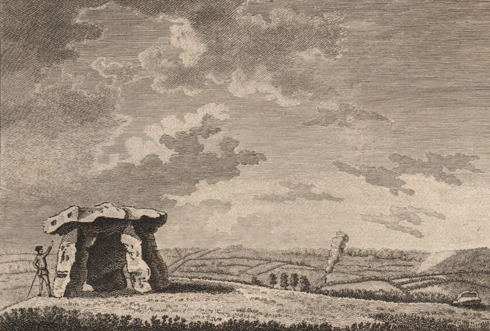 KIT'S COTY HOUSE, Kent. 'Ket's Coity house'. GROSE 1776 old antique print